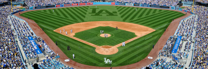 Los Angeles Dodgers vs. San Diego Padres at Dodger Stadium