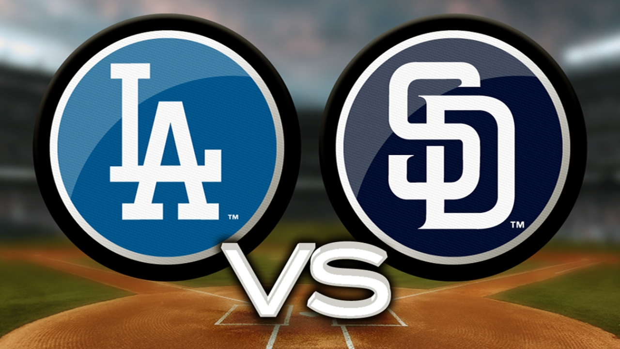 San Diego Padres vs. Los Angeles Dodgers at Dodger Stadium
