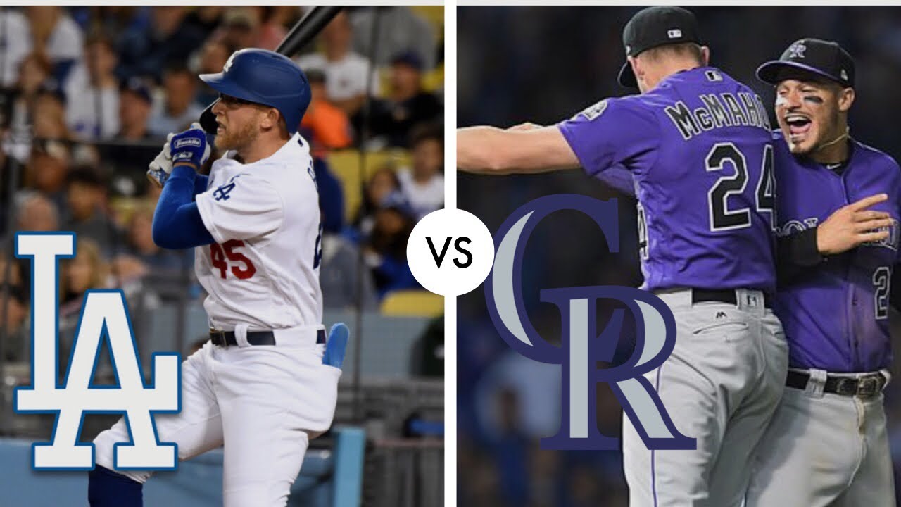 Colorado Rockies vs. Los Angeles Dodgers at Dodger Stadium