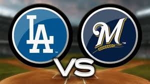 Milwaukee Brewers vs. Los Angeles Dodgers at Dodger Stadium