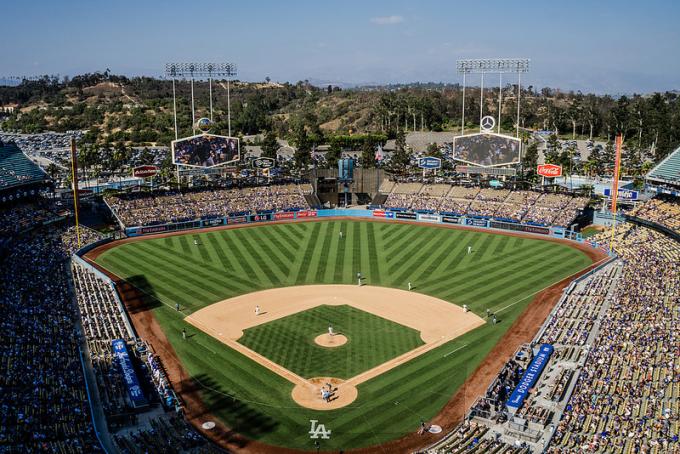 Exhibition: Los Angeles Dodgers vs. Los Angeles Angels at Dodger Stadium