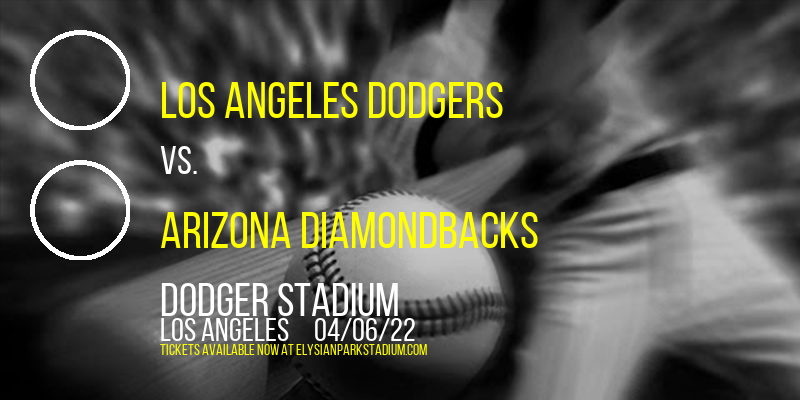 Los Angeles Dodgers vs. Arizona Diamondbacks [CANCELLED] at Dodger Stadium