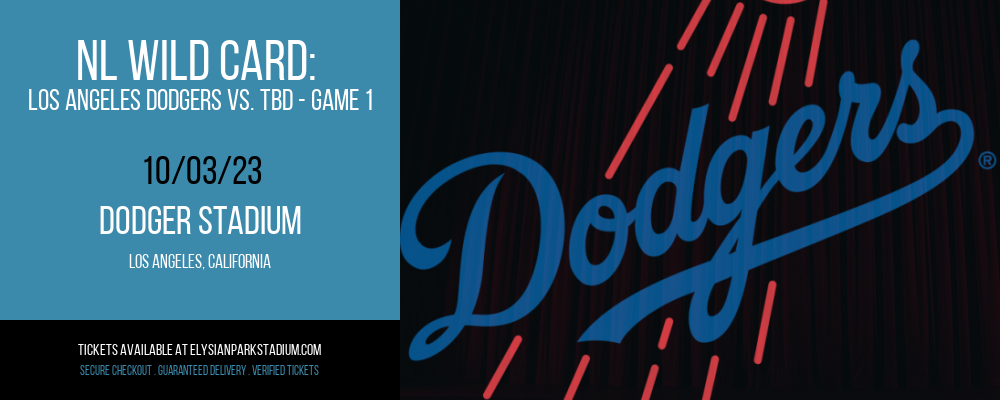 NL Wild Card at Dodger Stadium