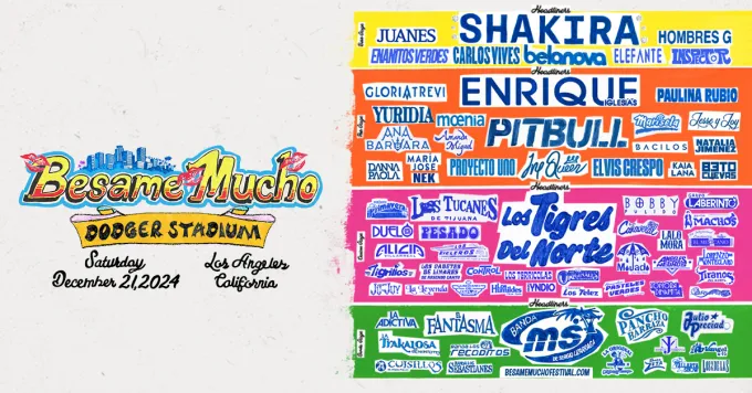 Besame Mucho: Shakira, Enrique Iglesias, Pitbull & Los Tigres Del Norte